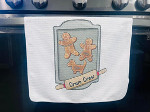 Gingerbread Family Kitchen Towel