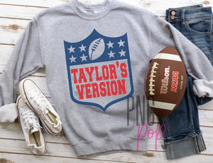 Football Taylor’s Version Ash Sweatshirt