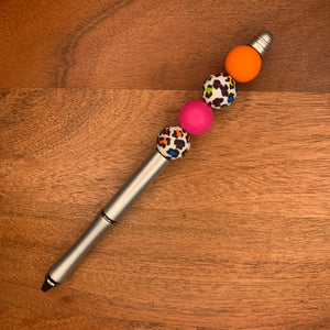 Neon Leopard Pen